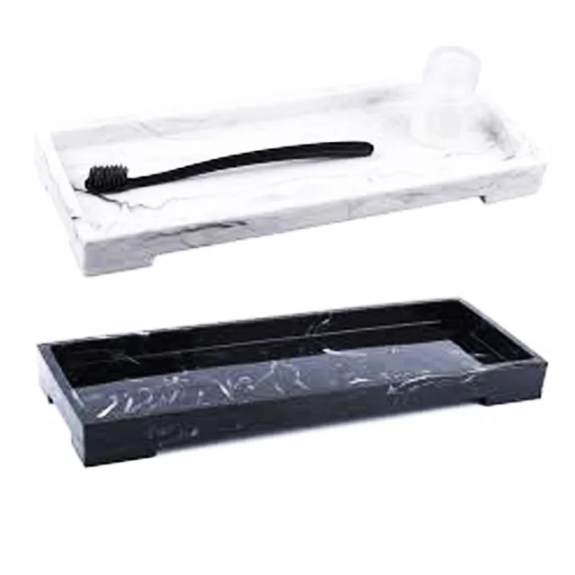  Декоративные сервировочные подносы ручной работы из натурального мрамора