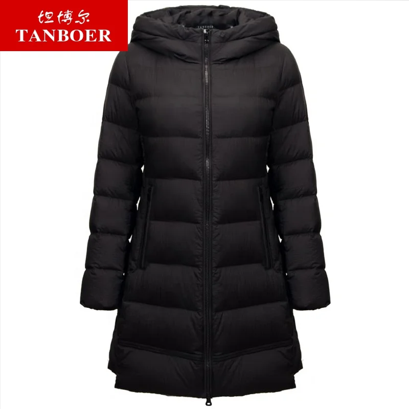 Plus size women custom fashion popular high quality women down jacket