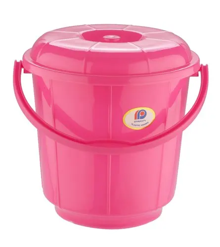 Plastic Handle Bathroom Bucket 11 Ltr