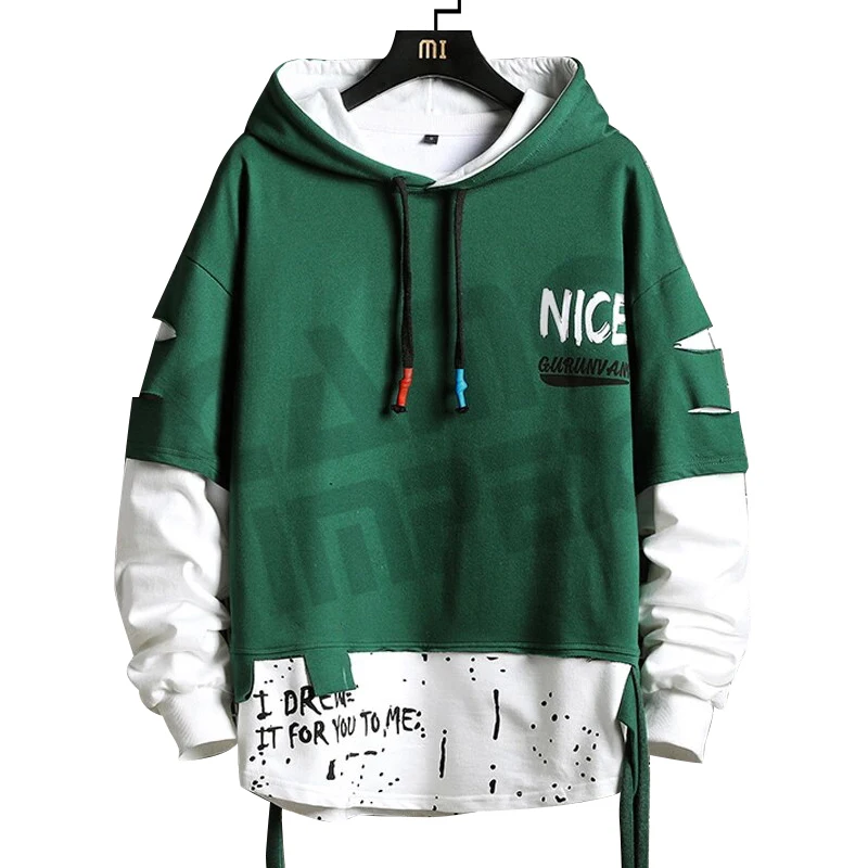 2022 Spring Autumn New Streetwear Hoodies Men Fashion Print Harajuku Style Hoodies Long Sleeve Mens Hoodie Casual Pullover