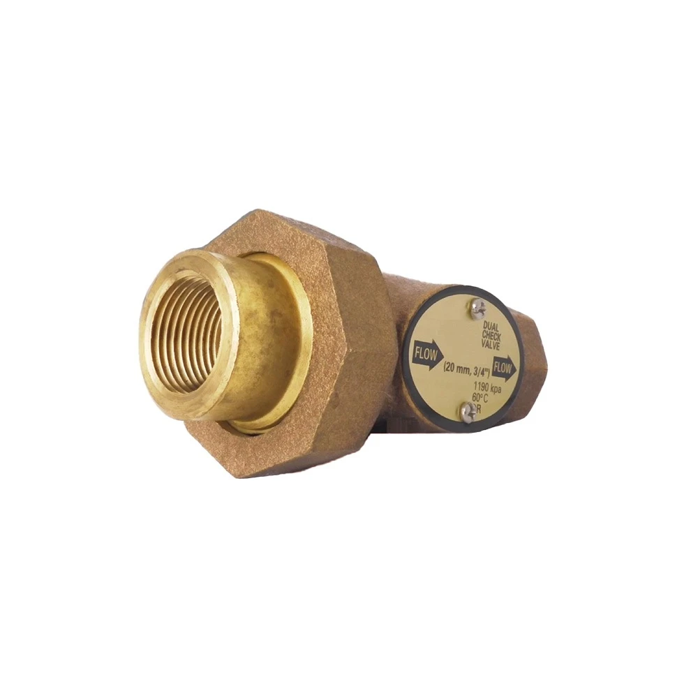 
Customized backflow preventer with female thread 