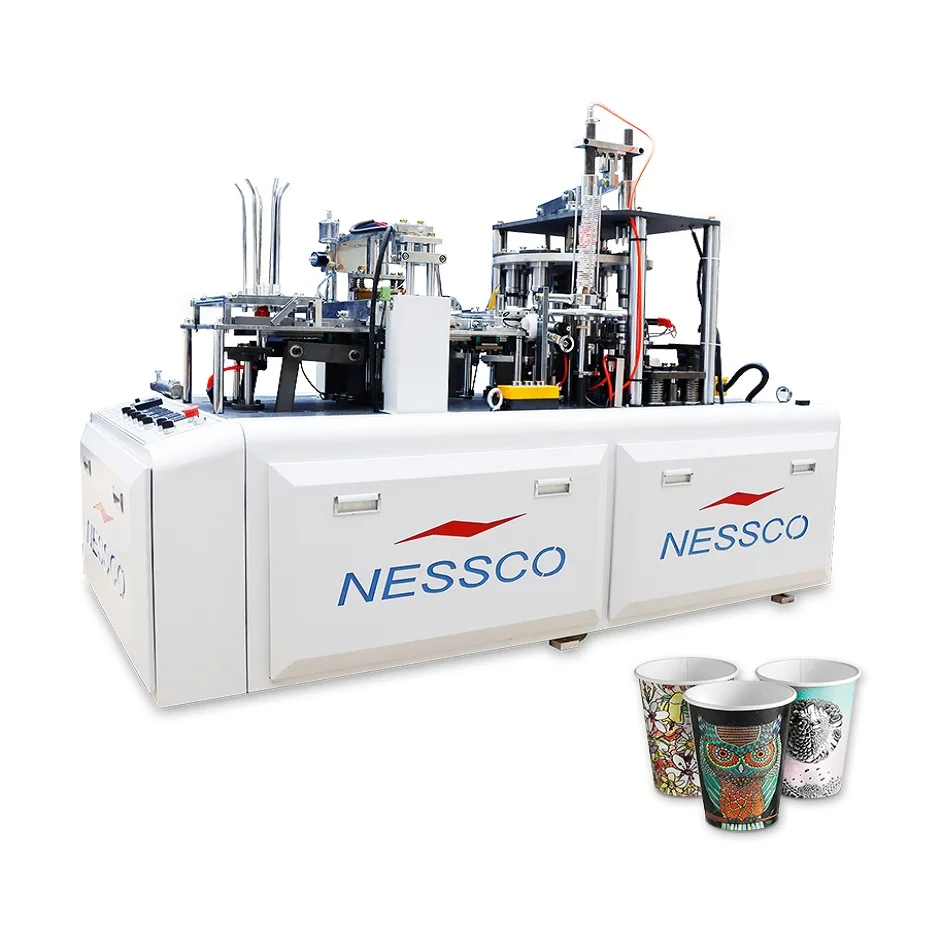 Высокоскоростная машина для производства бумажных стаканчиков (95 шт./мин) по низкой цене
