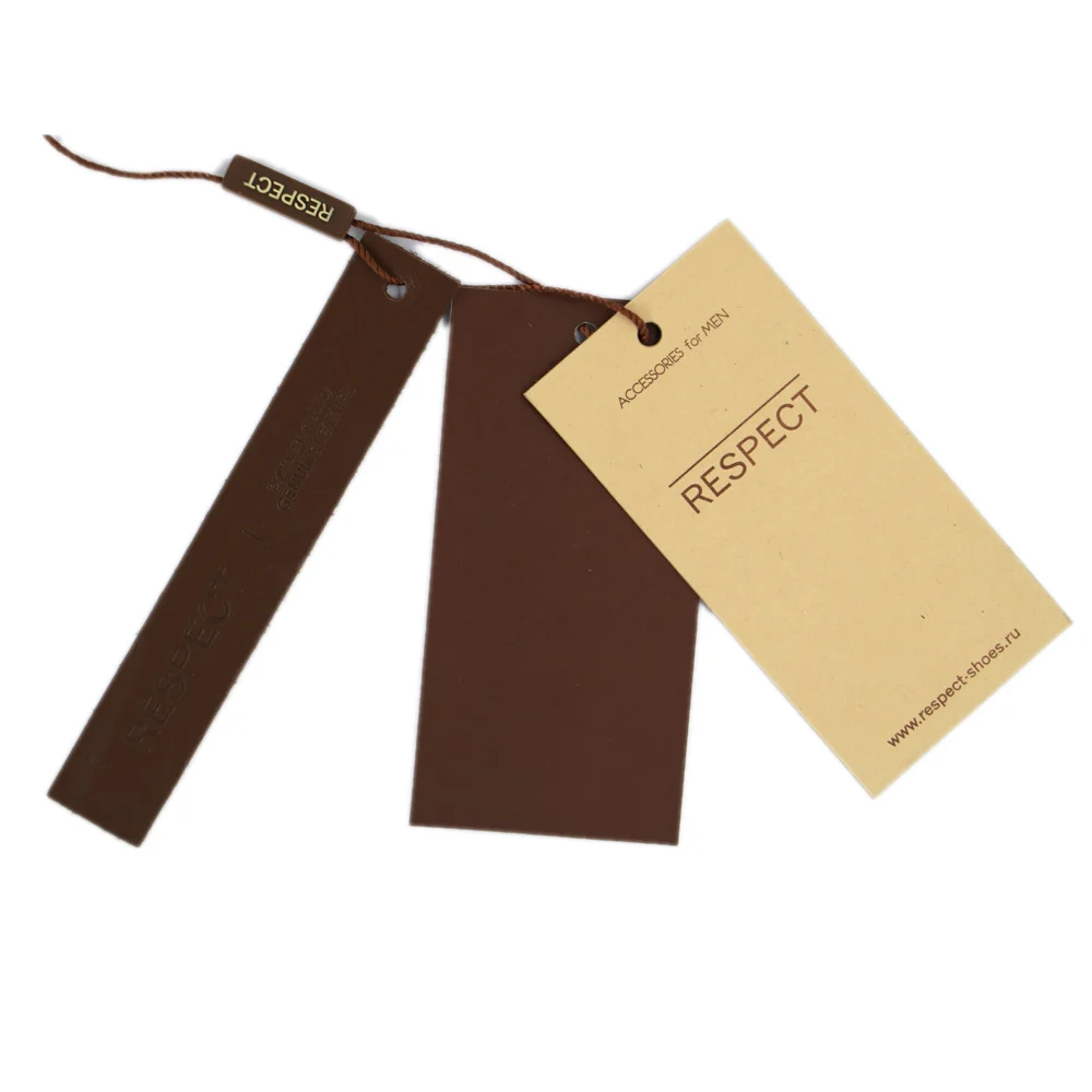 Custom own brand logo paper pvc jeans paper hangtags,customised clothing paper tag.