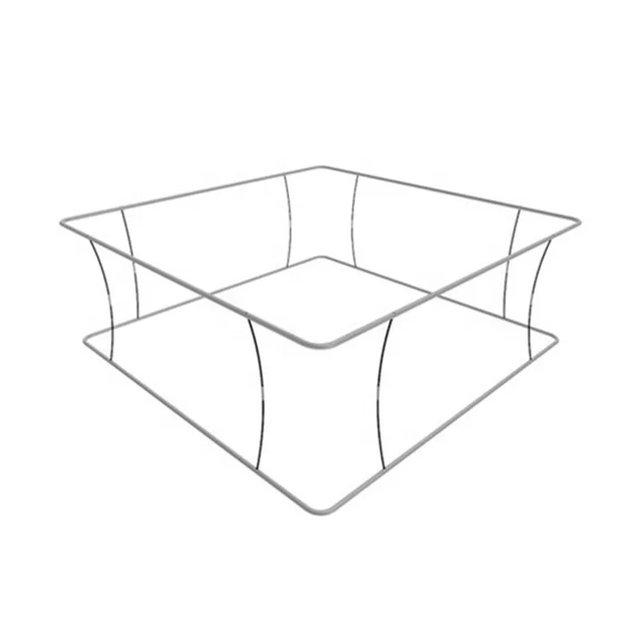 Square  2 x2 m hanging zippered tension fabric display