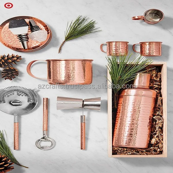 Copper & Gold Barware Collection
