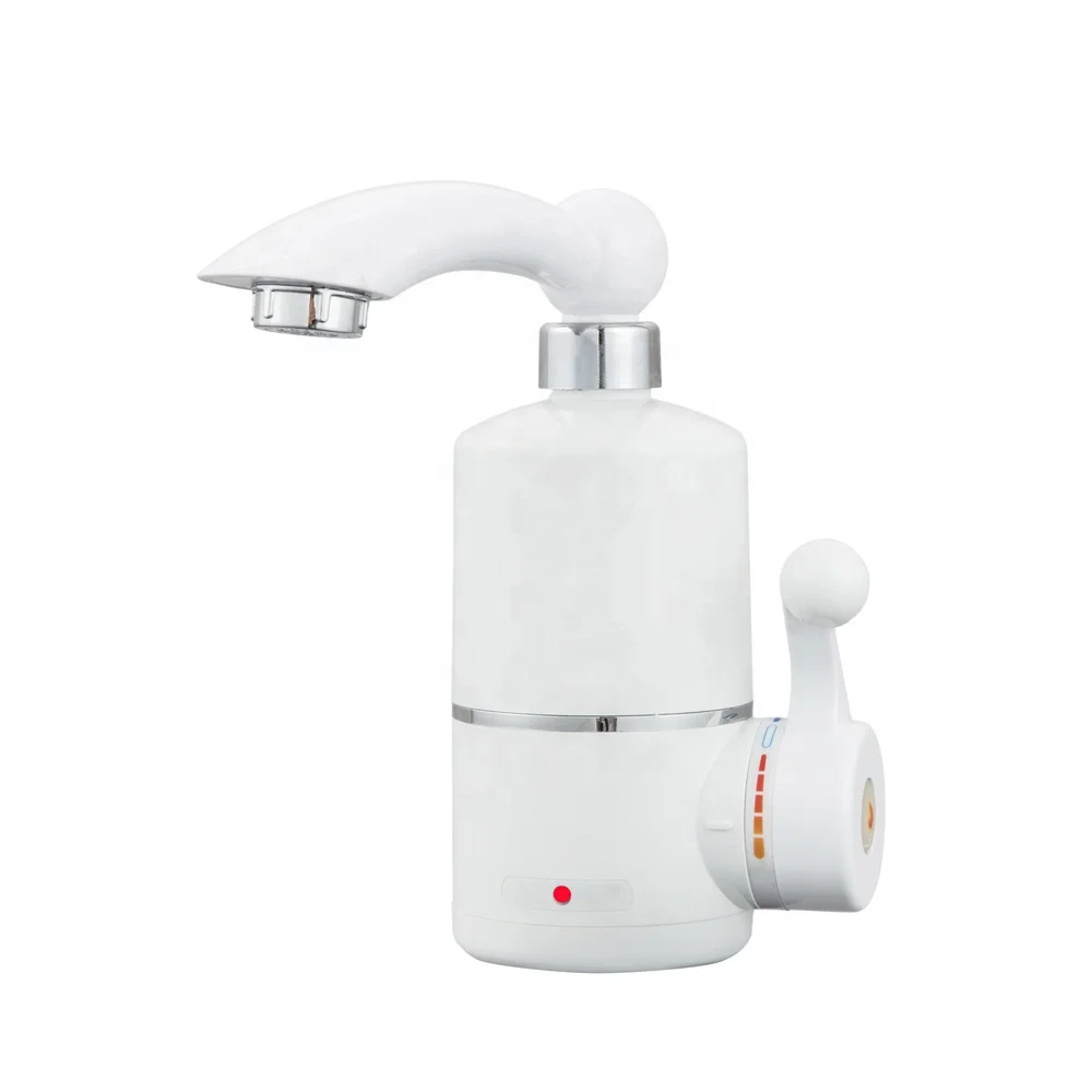 3000W EU Plug High Quality Tankless Instant Electric Hot Water Heater Faucet Kitchen Heating Tap Electric Water Faucet for Home