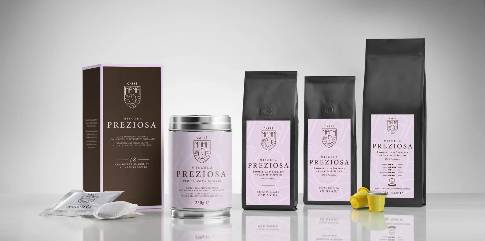 
HIgh quality Italian Coffee arabica coffee Italian espresso Private label service 