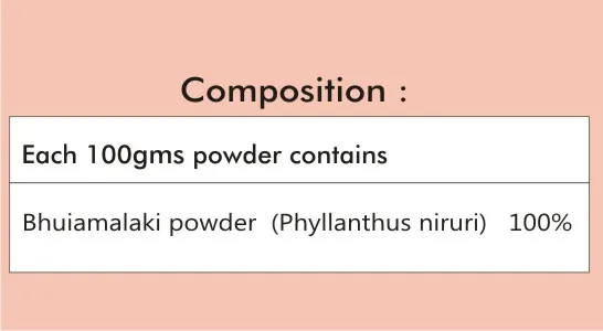 
Phyllanthus niruri /Bhuiamlaki powder for Kidney And Liver Care 