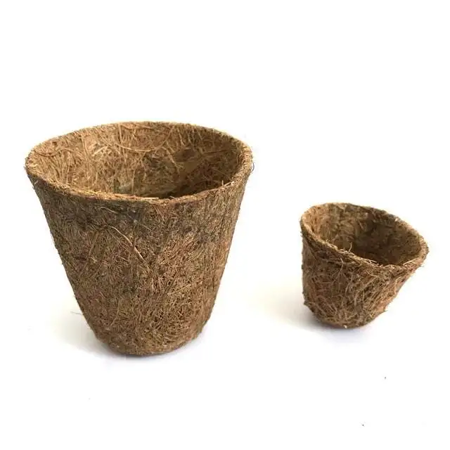 HIGH QUALITY Coco Pots/ Coco Coir Pots/Coconut Coir Fiber Pots