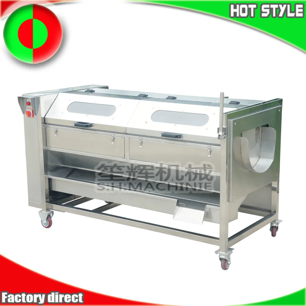 Автоматическая щетка машина для чистки имбиря картофеля с крышкой фабрика yam очиститель моркови очистки кассавы рыбочистка