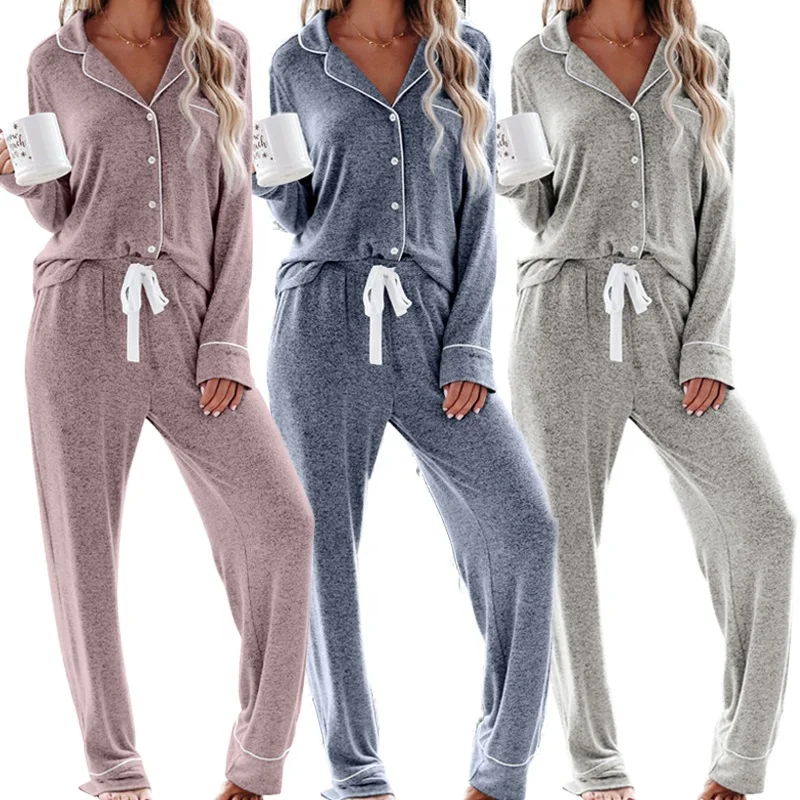 Модная зимняя теплая Фланелевая пижама хорошего качества женская ночная одежда с длинными рукавами повседневная домашняя из кораллового флиса для девочек