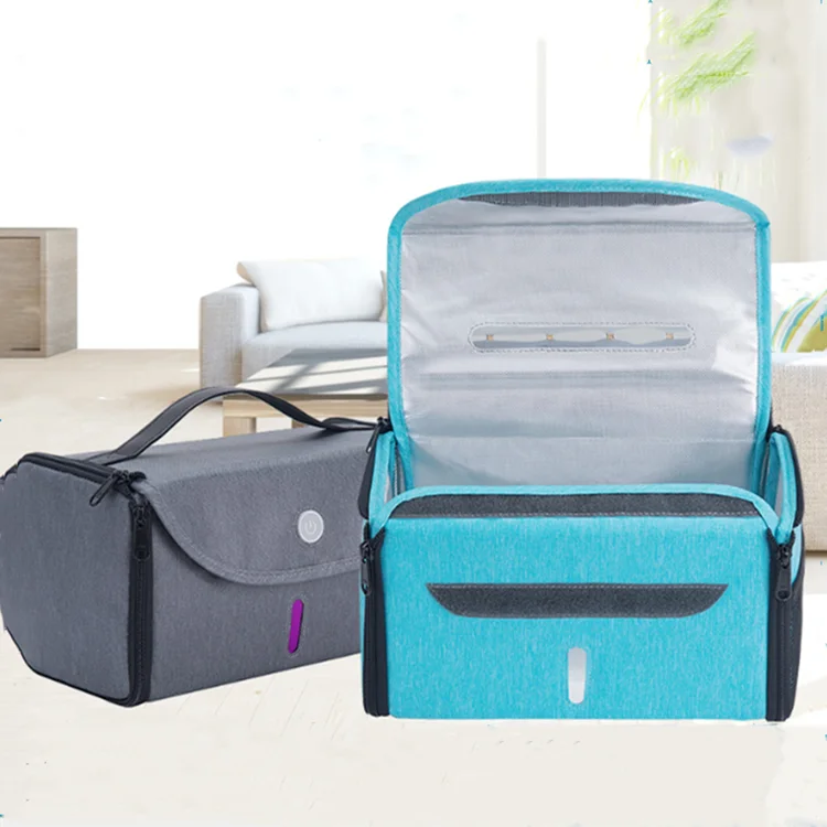 UV Clean Portable foldable Disinfection Bag for Phone Baby Bottle Pacifiers Jewelry USB Powered UVC Sterilizer