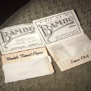 Big Bambu Papers / Bambu Rolling Paper / Premium Quality Bambu Classic  Smoking cigarette papers