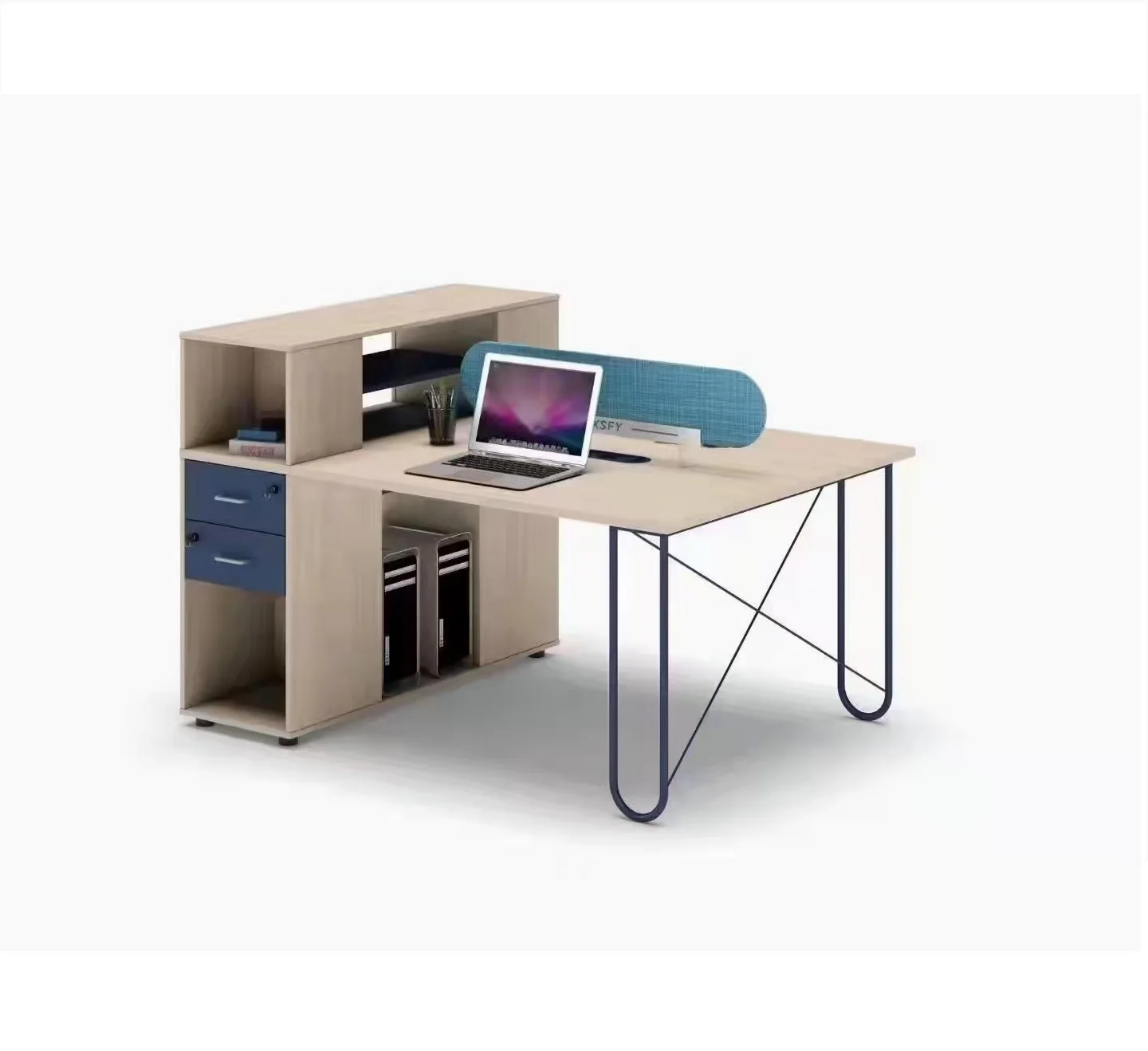 Open Modular modern Workstation Workbench Office Furniture Bench work station rectangular desks and workstations for offices