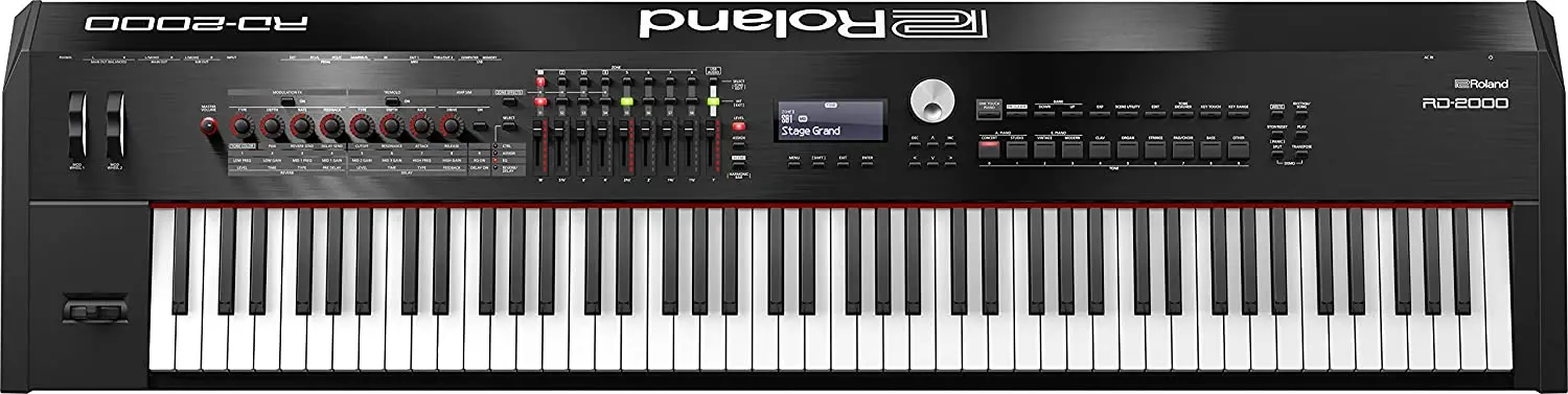 Неиспользуемых печатающая головка Roland RD-2000 премиум-88-ключ цифровая светодиодная рекламная