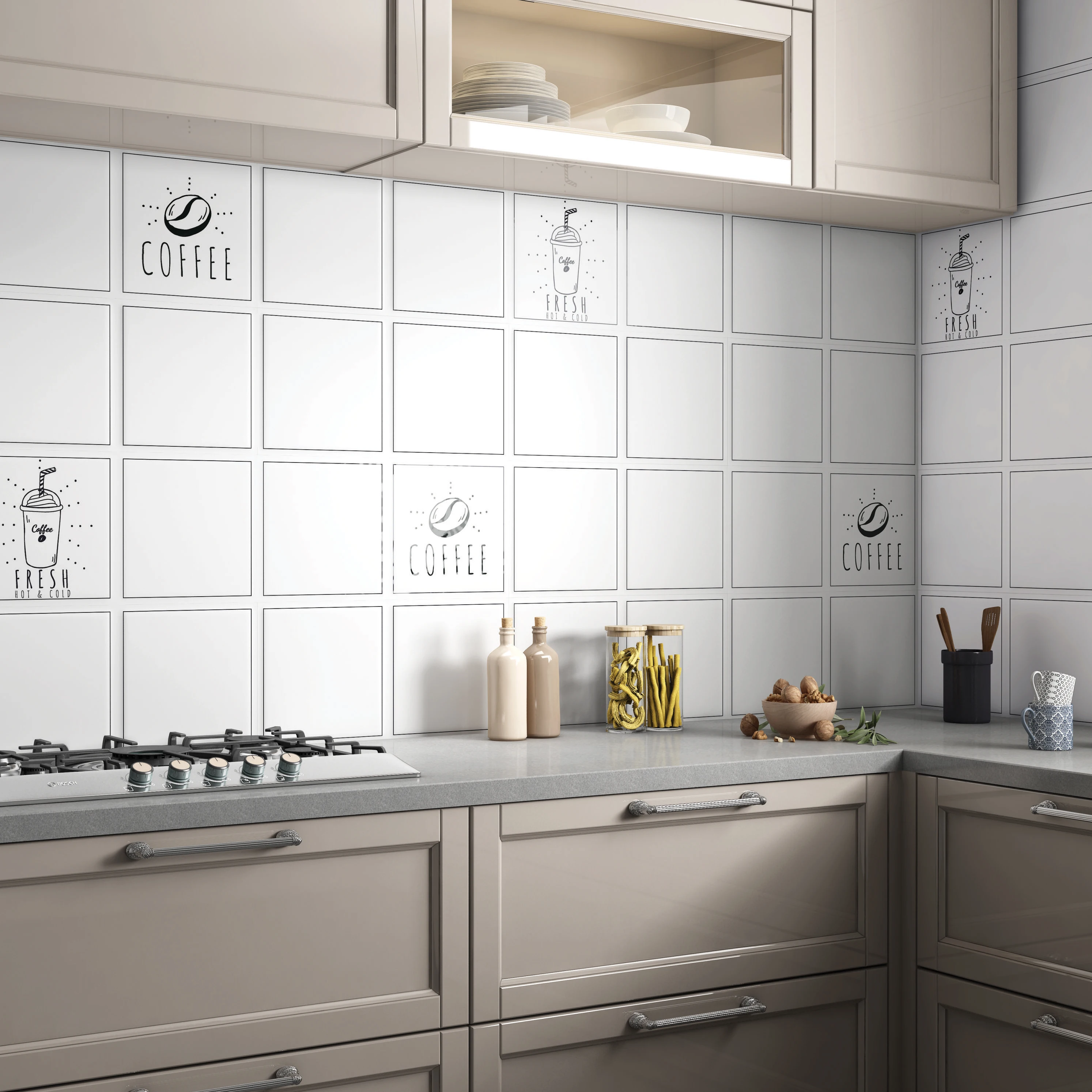 30x60 керамическая настенная плитка для кухни, настенная плитка с полированной отделкой, бежевая и кремовая настенная керамическая плитка