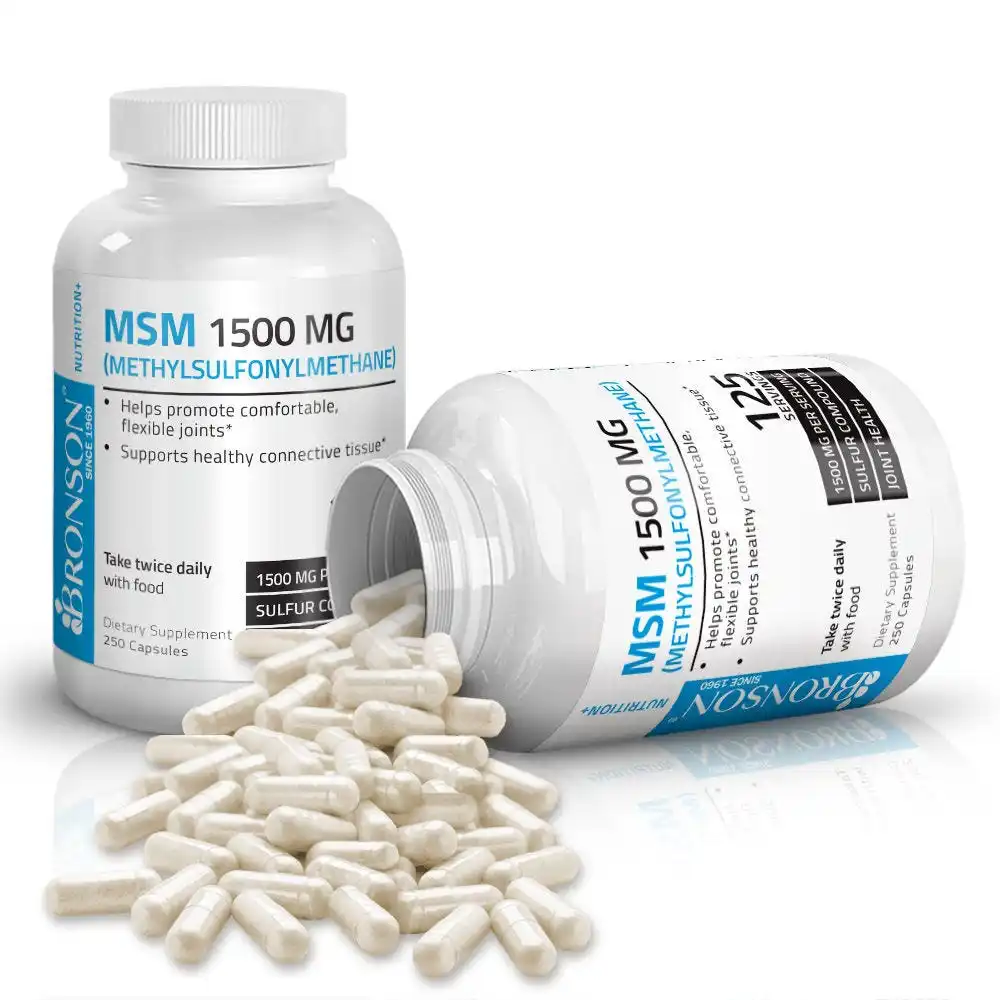 
MSM - 1,500 mg - 250 Capsules 