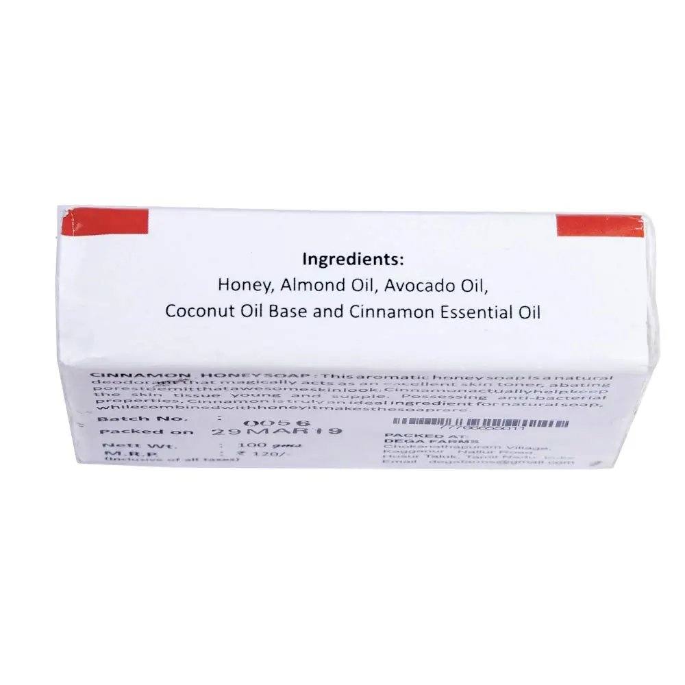 Wholesale Factory Price 100% Pure Cinnamon Honey with Goat milk Bathing Soap With Goodness of Herbal Ingredients