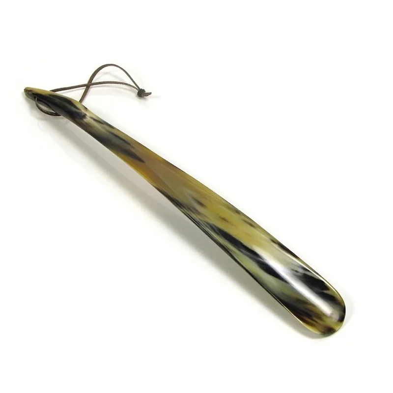 Натуральный Черный рожок и лучший для обуви с длинной ручкой рог дома мужчин женщин распродажа