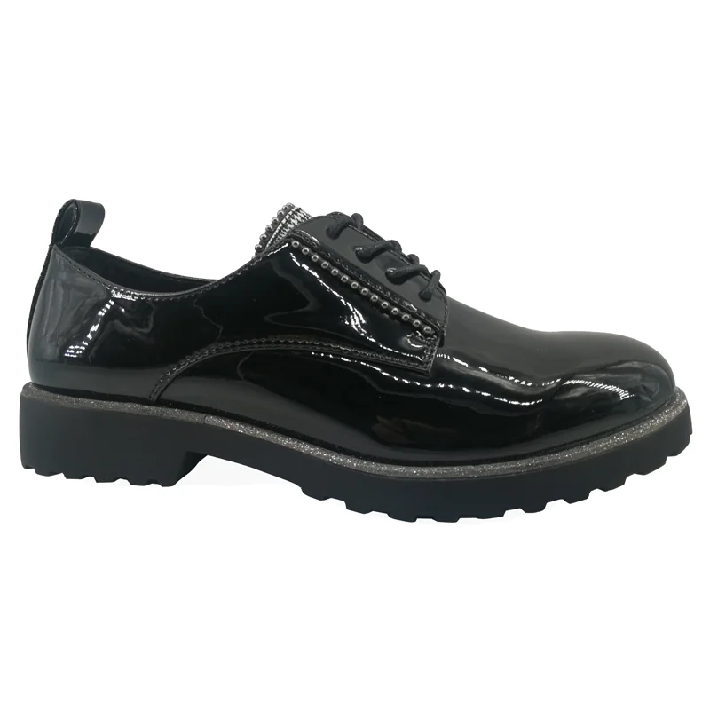 
Cheap hot sale top quality women formal leather lady derby shoe 