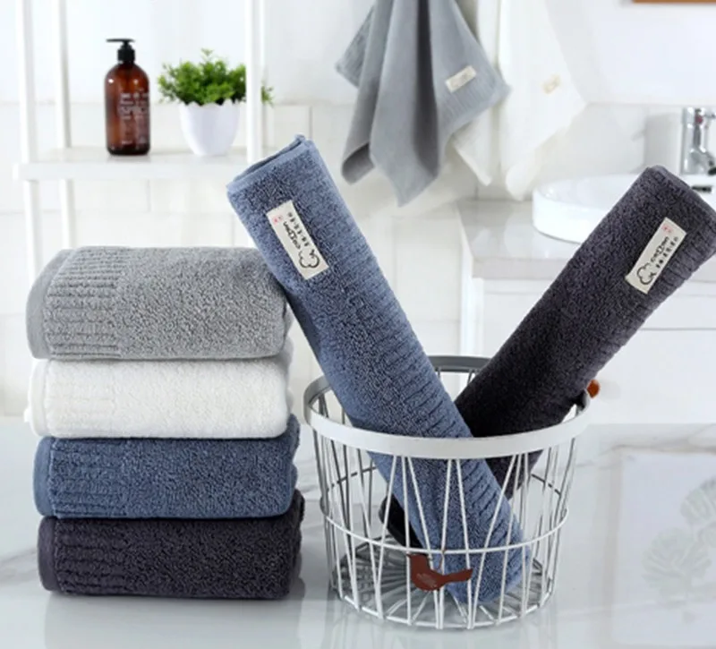 High quality bamboo fabric towel Hotel cotton bath towels hand towels 100% cotton
