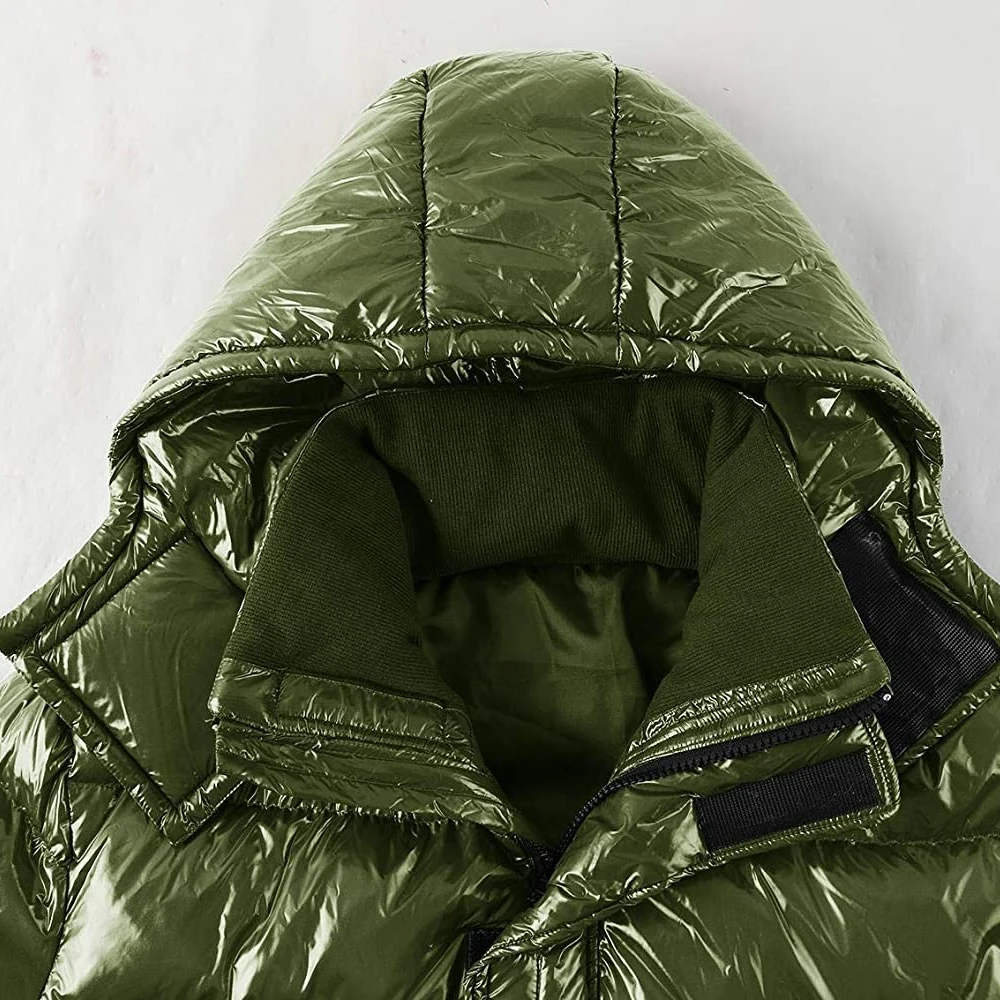 Men Winter Jacket Keep Warm Windproof Waterproof Plus Size Jacket Down Look Puffer Man Winter Jacket