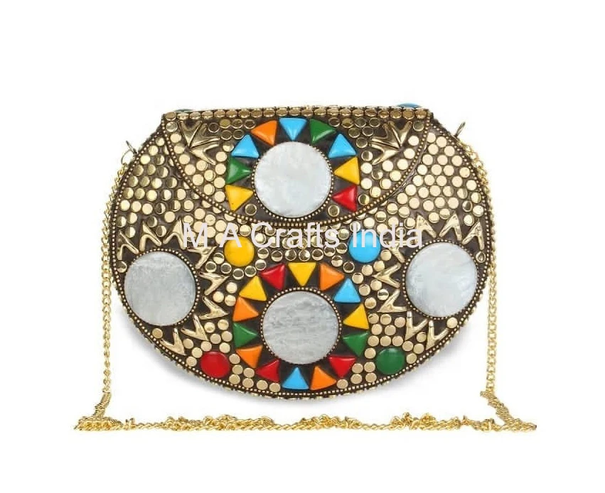  Серебристый вечерний дизайнерский мозаичный клатч из полимерного камня роскошные дизайнерские сумки ручной работы моссик-клатч