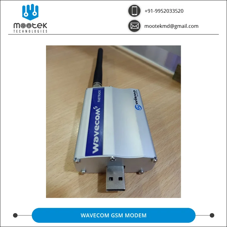 
Hot Selling Wavecom Modem with Power Adapter, Data Cable Accessories from Top Supplier 