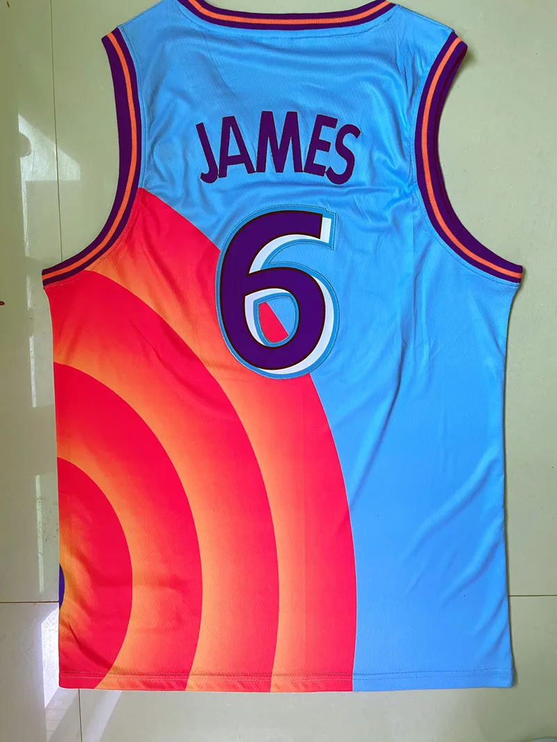 Tune Squad Basketball Jersey For Men Custom Basketball Jersey Costume Space Shirts Jam Tops Movie Tune LOLA Squad Bunny