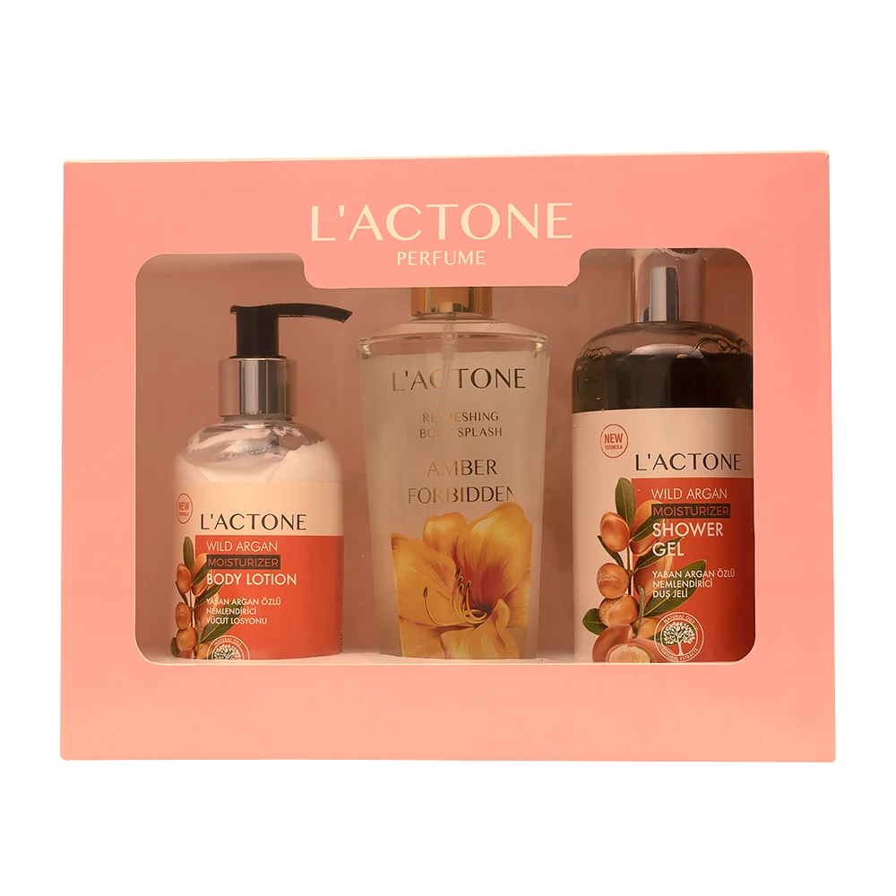 Gift Set Perfumed Body Mist Body Lotion Shower Gel Made in Turkey Private Label Available Wholesale