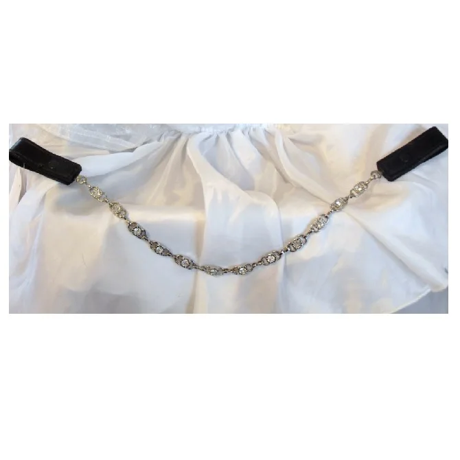 Лидер продаж модный роскошный браслет HORSE BROW BAND из высококачественной кожи и цепочки с кристаллами