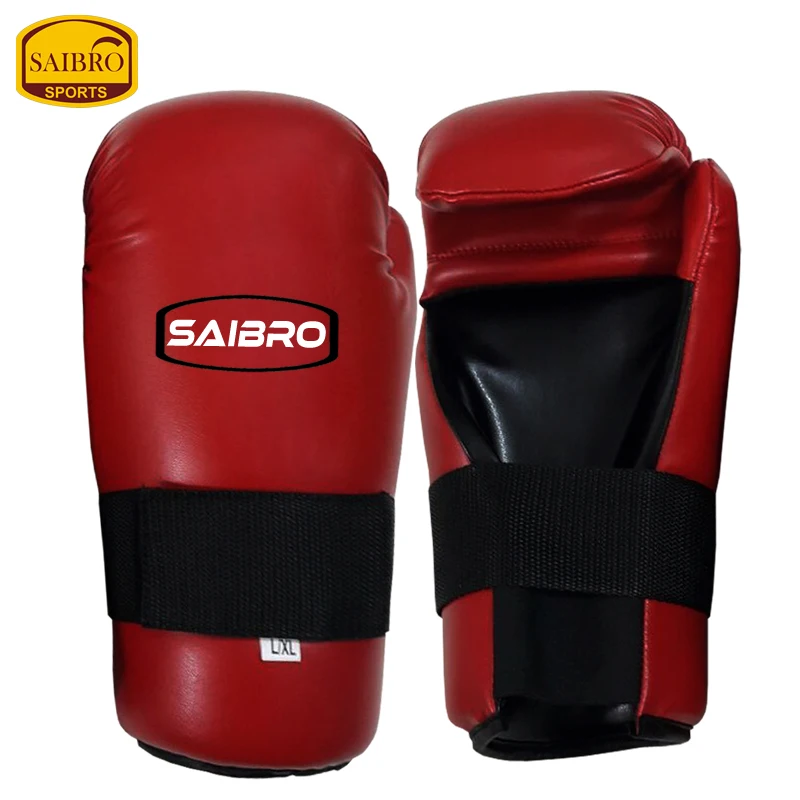 Customized Semi Contact Gloves with Open Hand Design Martial Arts Sparring Taekwondo MMA Training Gloves
