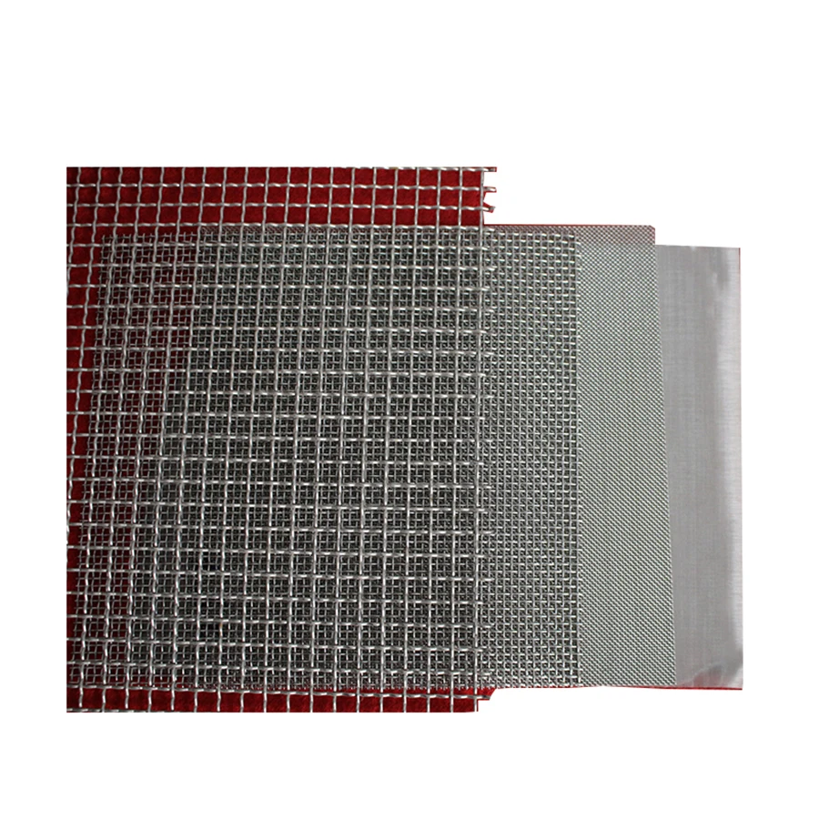 Efficient High Quality Aluminum Fly Anti-Blocking Screen Wire Mesh For Fine Sand