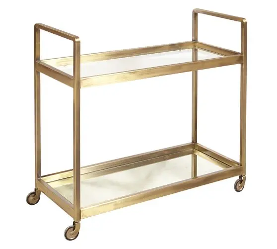 good quality Premium Design Metal Bart Cart Bar Trolley Wholesale Exporter champagne bar cart supplier at low price