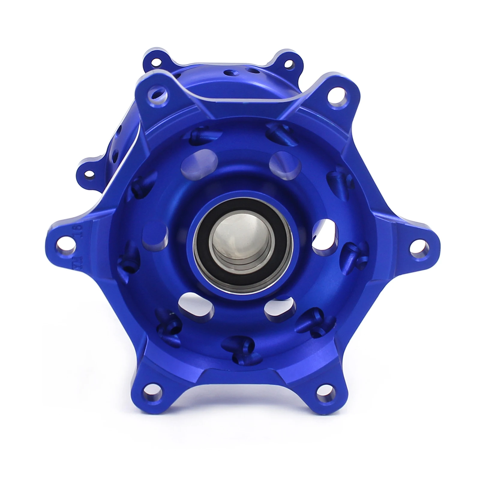 KKE Мотоцикл CNC алюминиевый супермотард концентратор набор совместим с YAMAHA YZ125/250 1999-2021 YZ250F YZ450F 2003-2020 синий