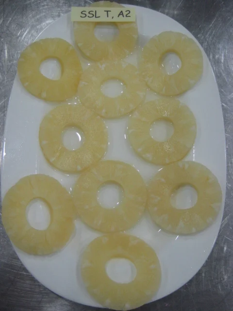 Высококачественные консервированные ломтики ананаса в легком сиропе 20 унций. Из Таиланда.