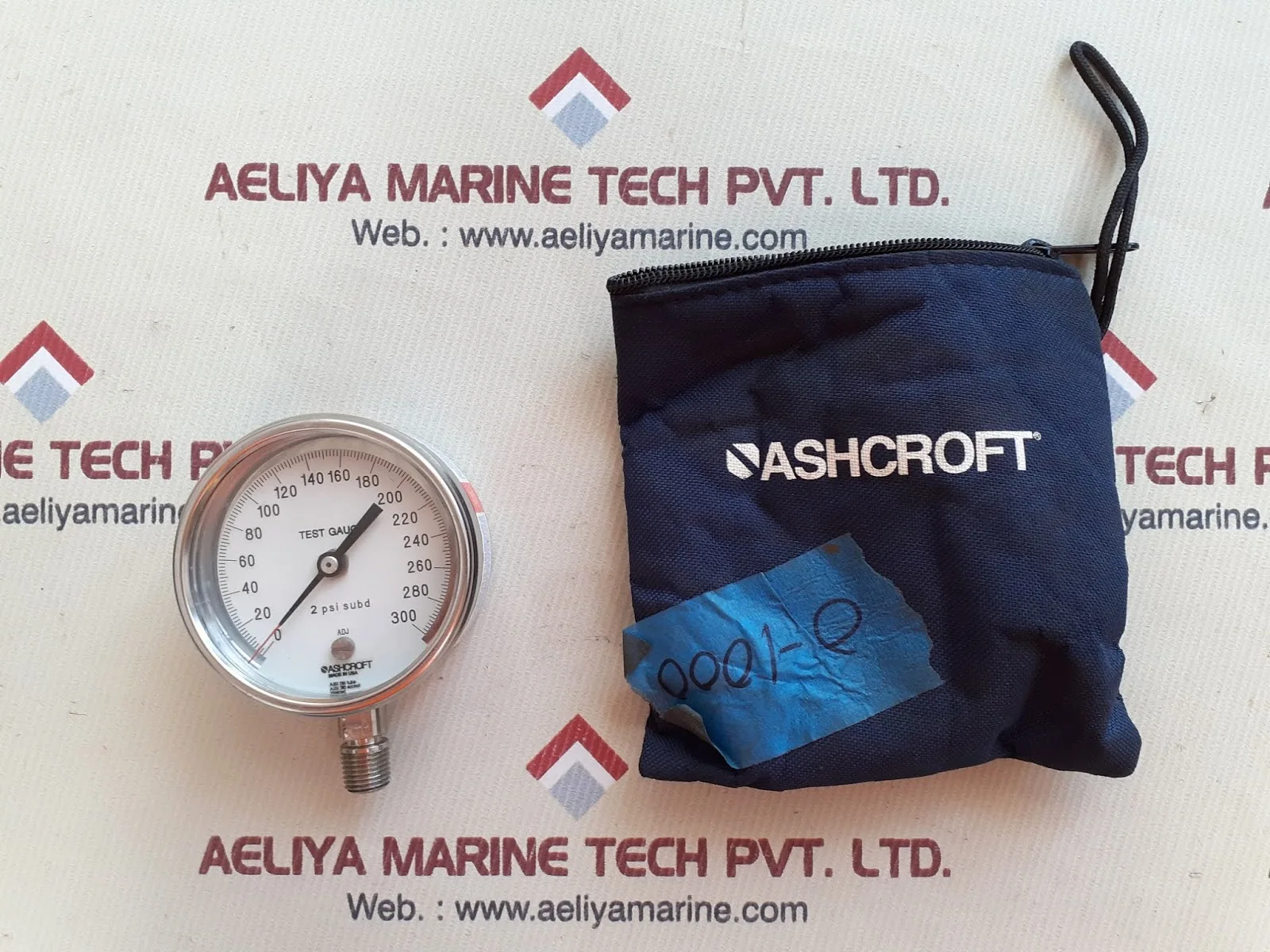 2 Psi Subd Test Gauge 0 To 300 Adj