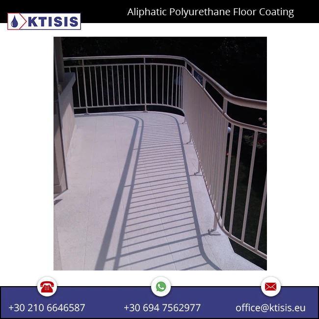 Наружная краска для пола из эпоксидной смолы и полиуретана внешних поверхностей с сильным солнечным воздействием