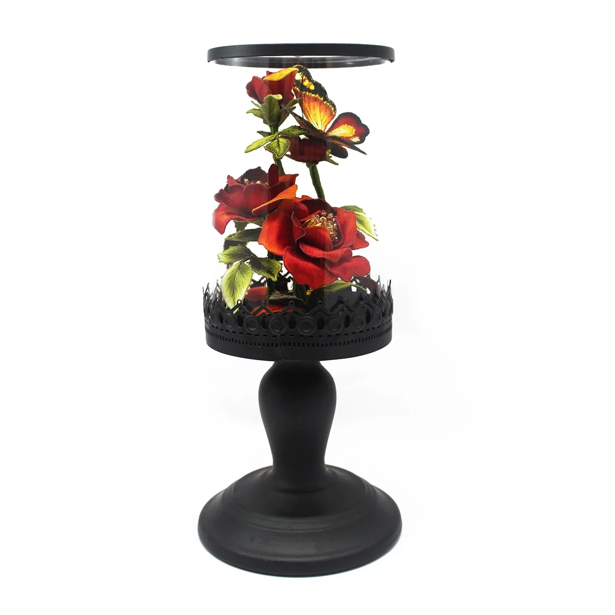 
Best Selling New Style Artificial Crafts The Calling Of The Rose Embroidery Accessories for Gift and Decoration 