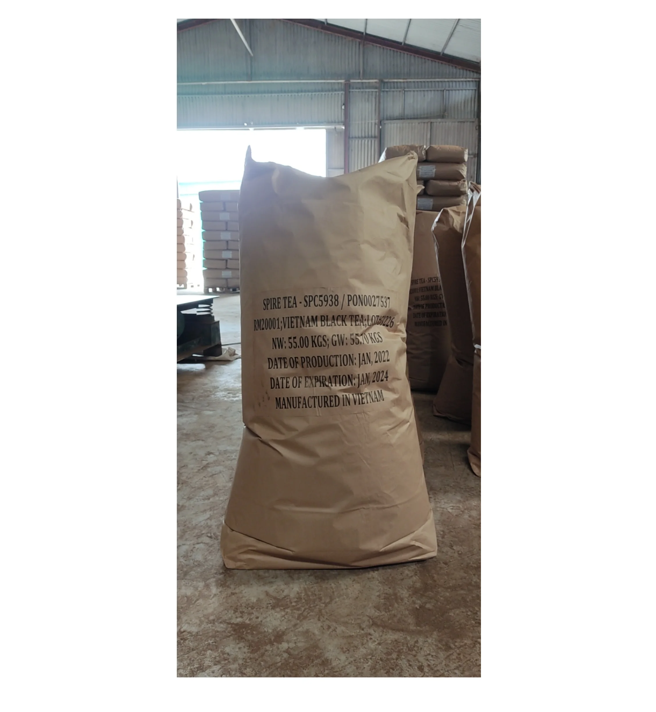 Top Selection Raw Processing Type Tea Drinks Style New Age Blended Tea Black Tea Origin From Vietnam