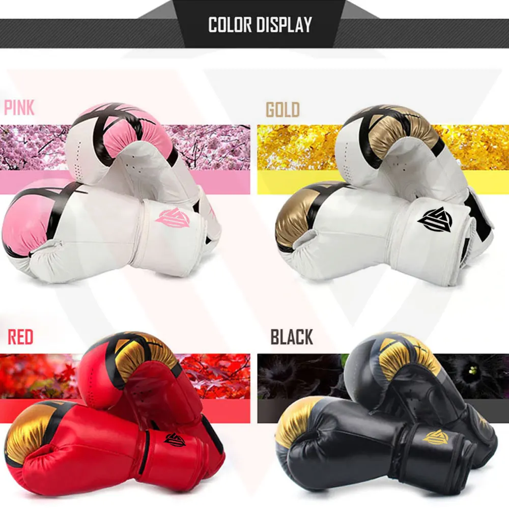 
Pakistan Made Best Material Genuine Leather Boxing Gloves Wholesale Punching Training Boxing Gloves 