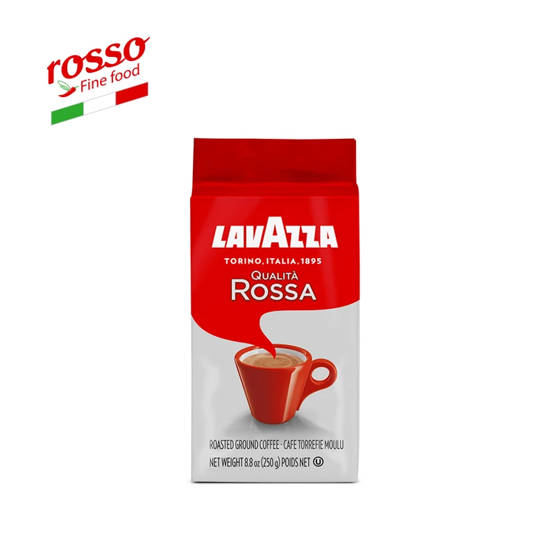 
Lavazza Coffee Qualita Rossa roasted ground coffee 250 G - Made in Italy 