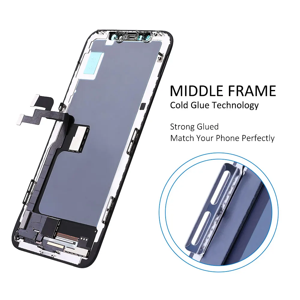  Elekworld OEM Incell TFT ЖК-дисплей для iPhone X XR XS Max 11 Pro сенсорный экран замена мягкий жесткий