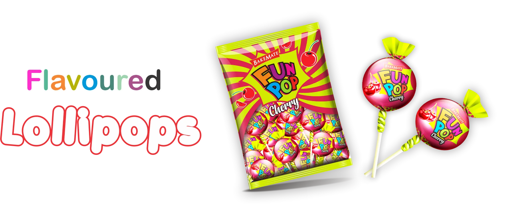 Леденец в центре наполнит резинкой