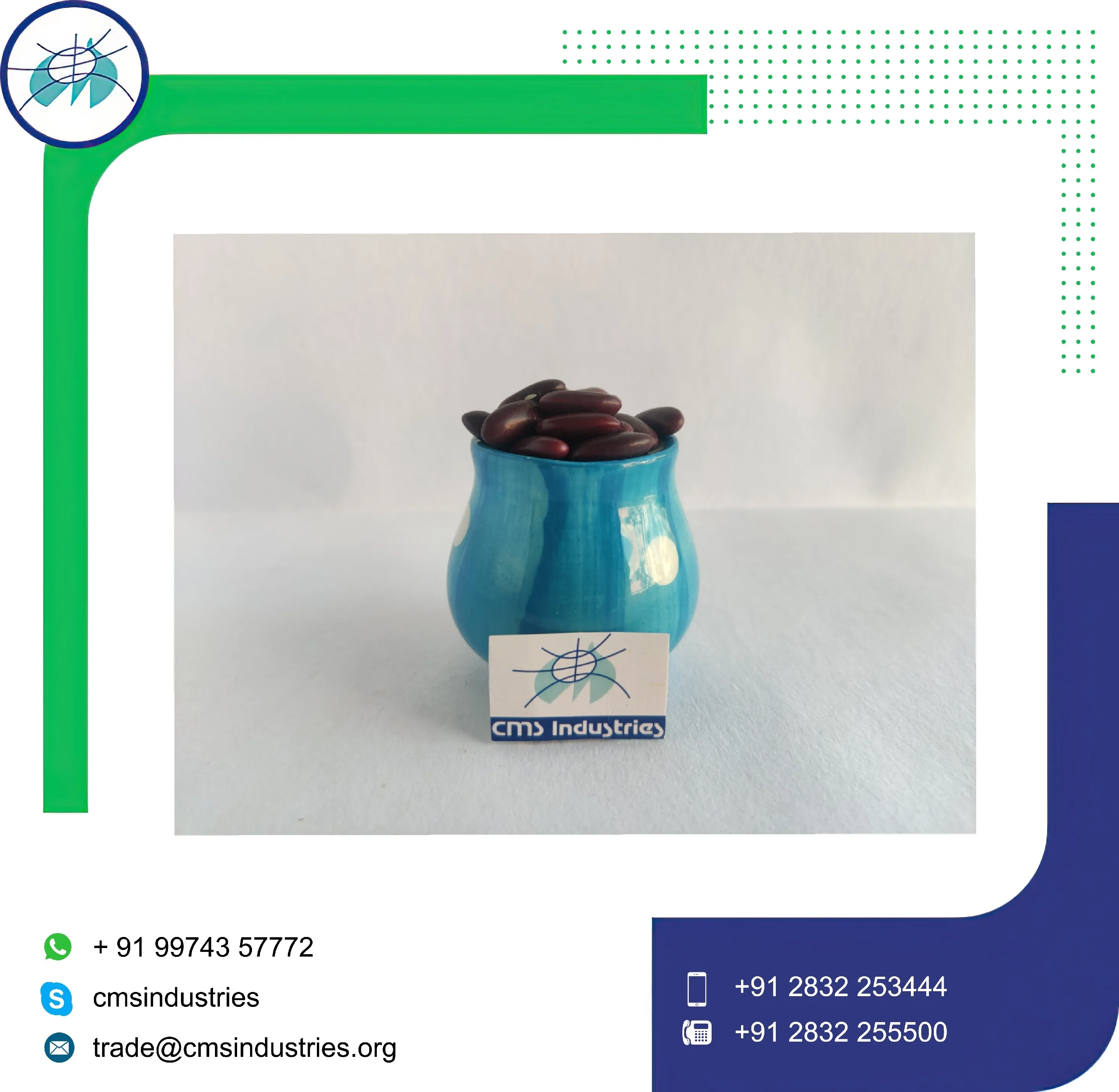 Лучшая фасоль индийского качества