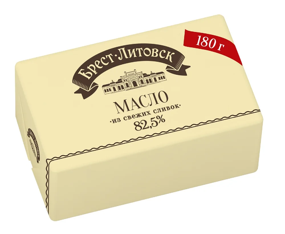 Premium Unsalted sweet cream butter mass fraction