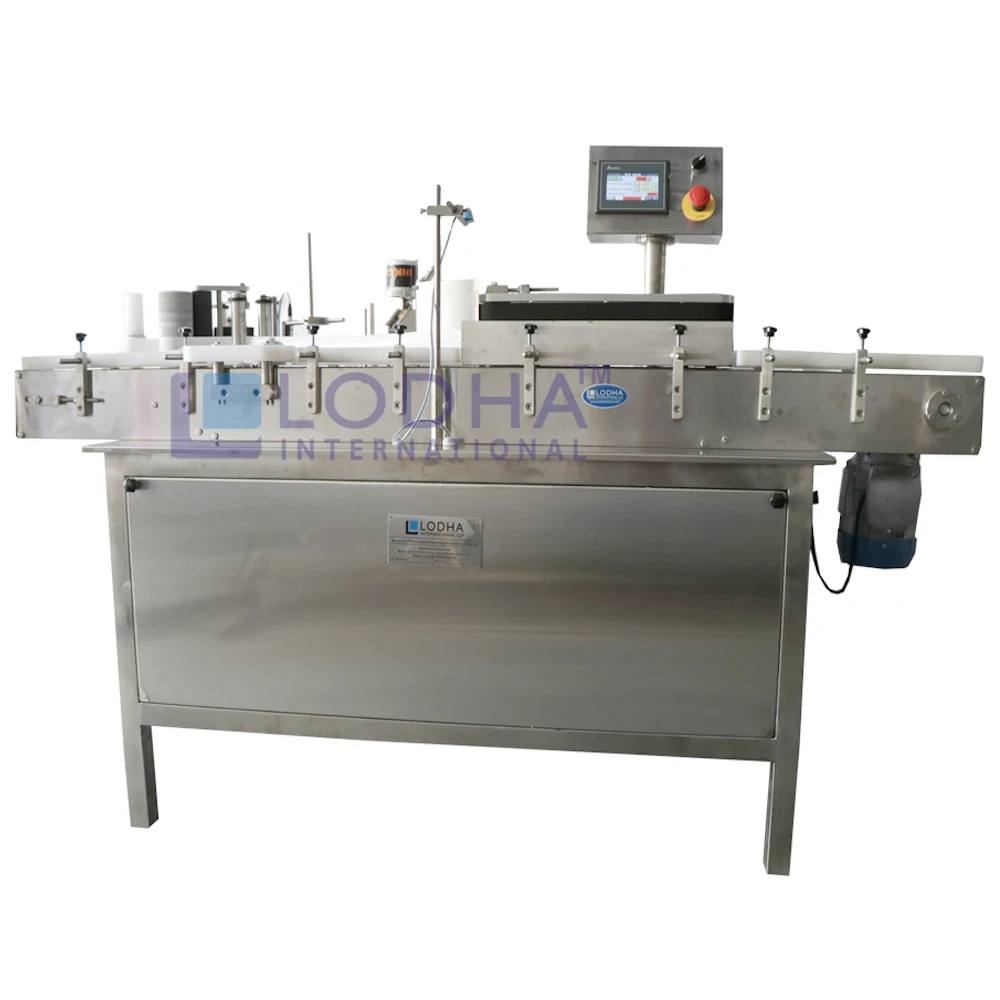 Square Shape Bottle Sticker Labelling Machine