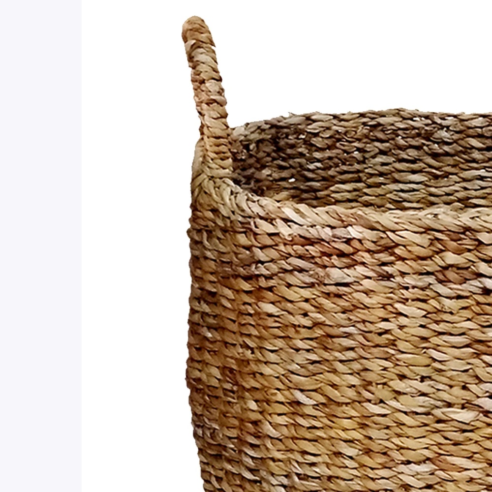 Hot selling products of Eco friendly biodegradable natural plant fiber seagrass basket Bangladesh