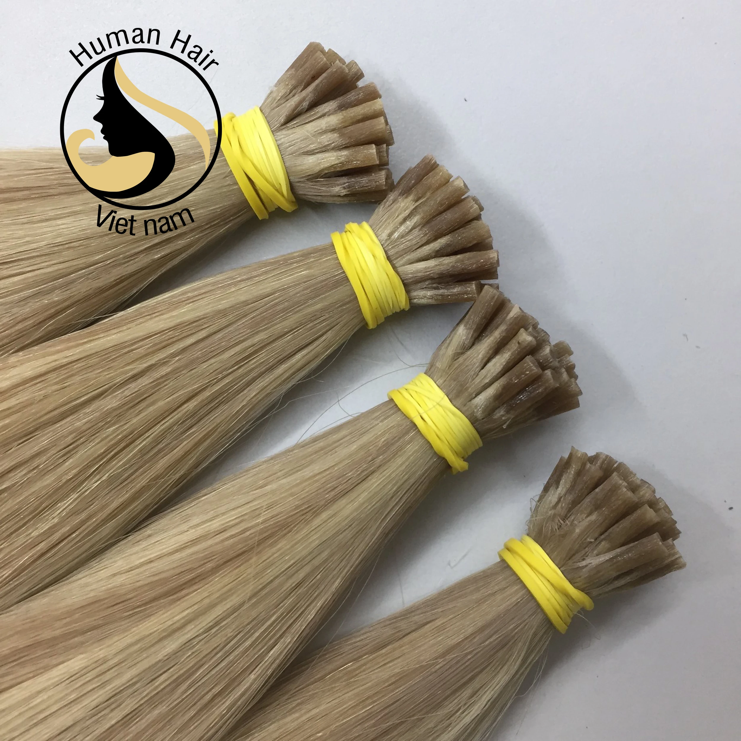 Необработанные итальянские кератиновые i-образные волосы для наращивания 100 человеческие i-Tip Омбре Кератиновое слияние человеческих волос