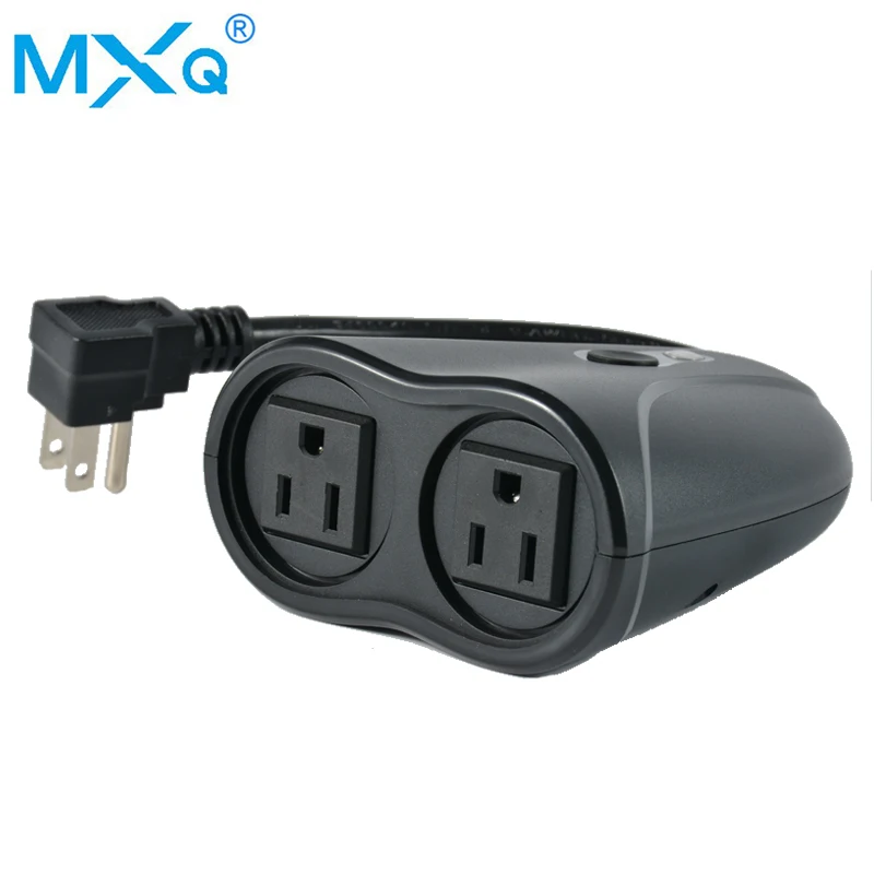 MXQ WiFi smart outdoor plug US waterproof work with alexa google at home